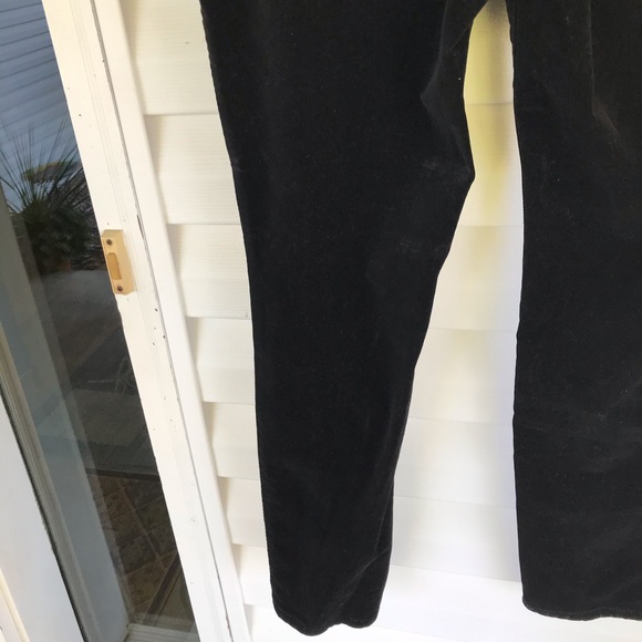 Lauren Conrad Black Velvet Skinny Pants - Picture 8 of 10